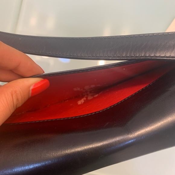 ▪️FINAL SALE▪️GUCCI Padlock Shoulder Bag Black Leather - Picture 9 of 14